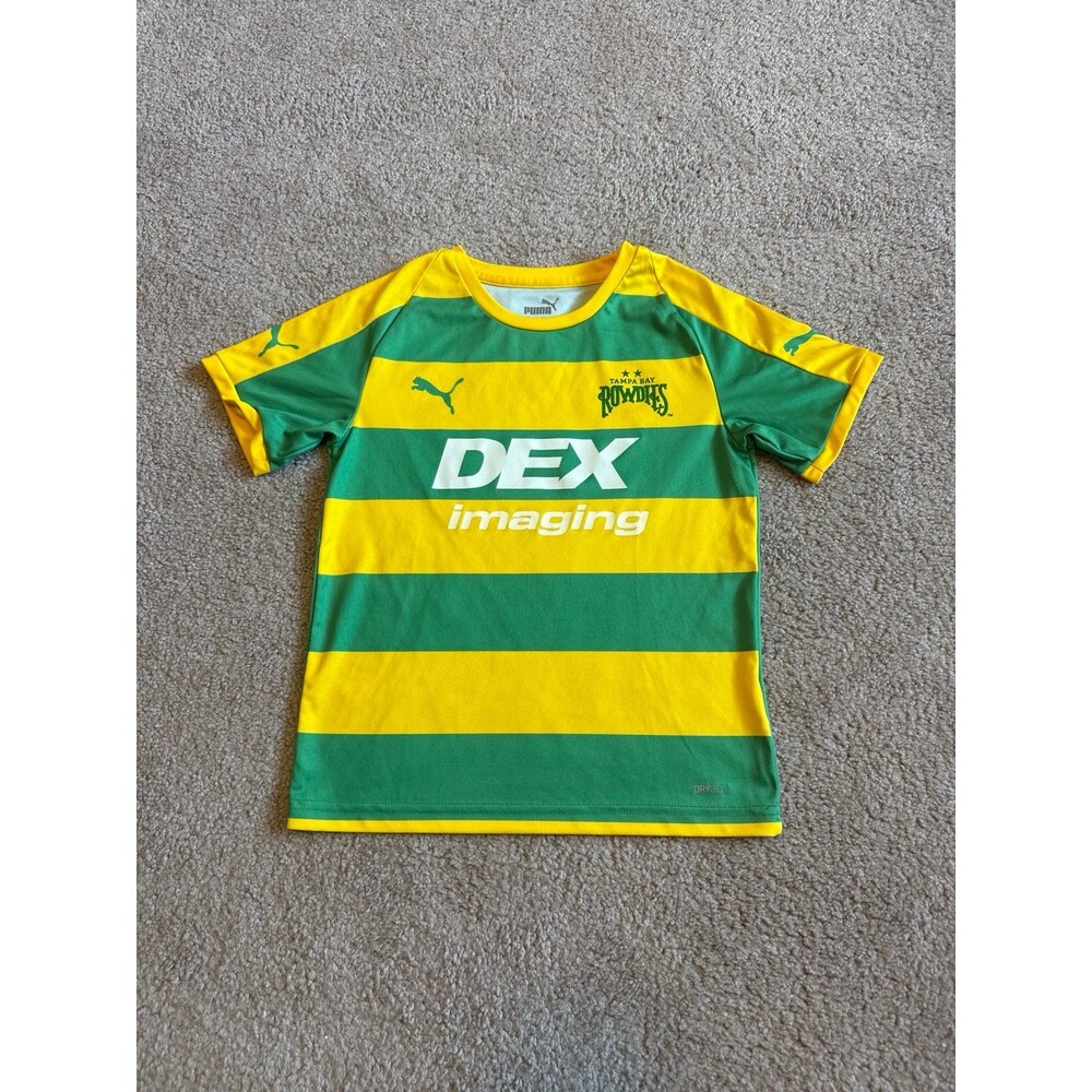 Tampa Bay Rowdies Puma Youth Soccer Jersey Size Small